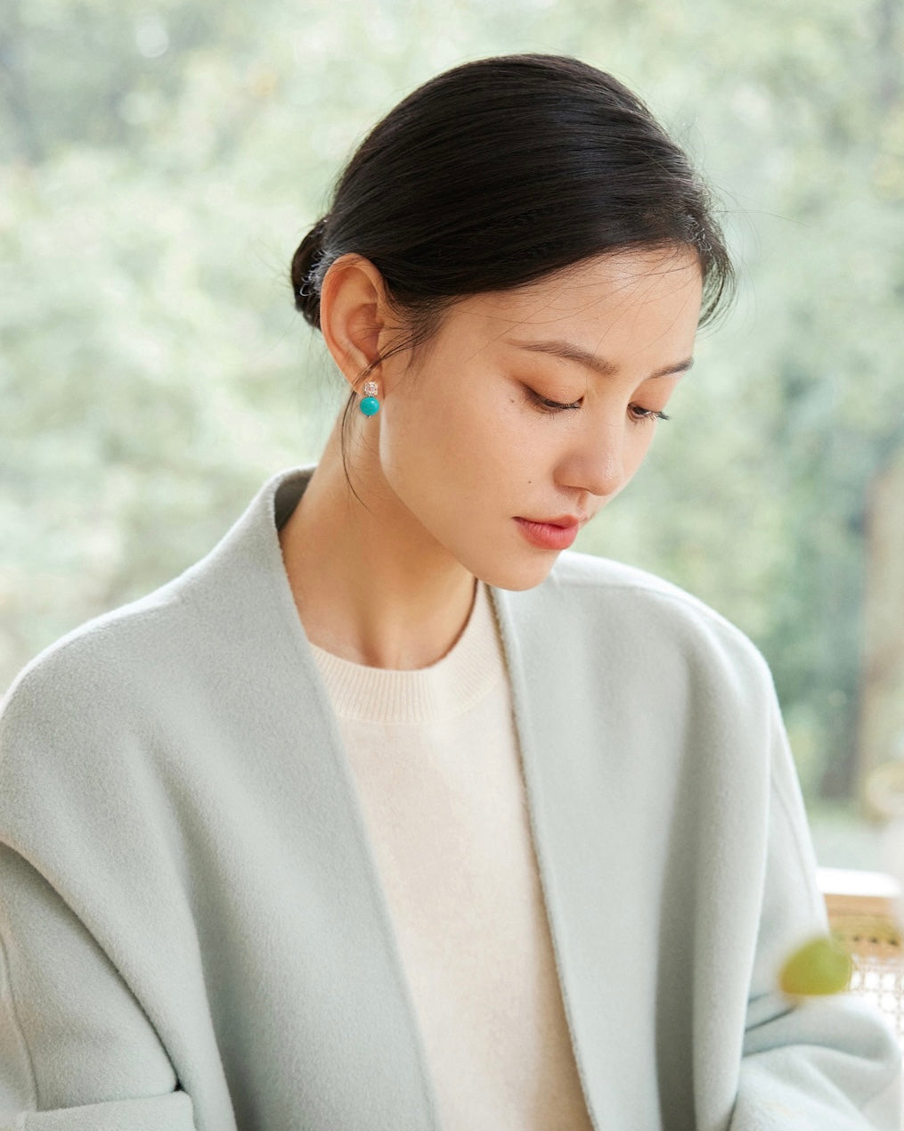 Simple Petite Azurite