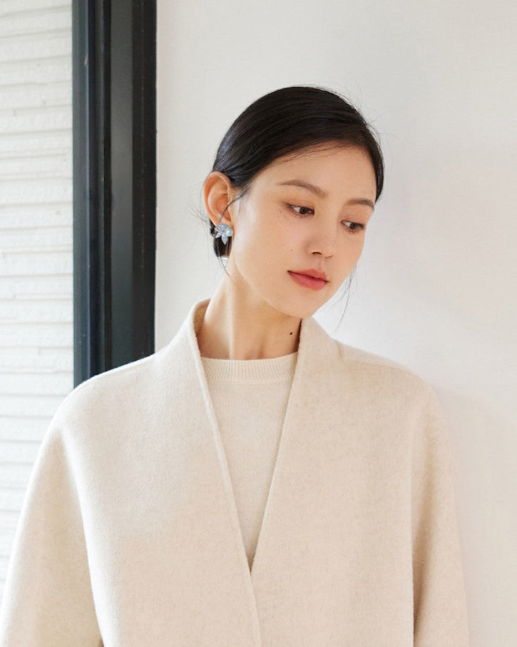 Flow X Lechelle: フローラルダンス (ホワイトゴールド)