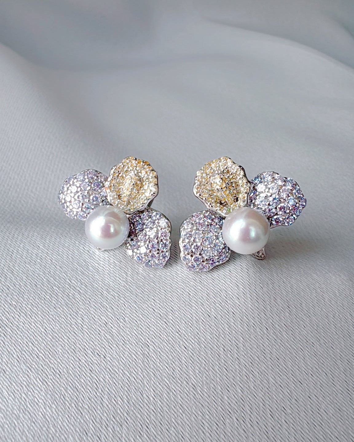 ペタルドール、金の花びら(アコヤ)