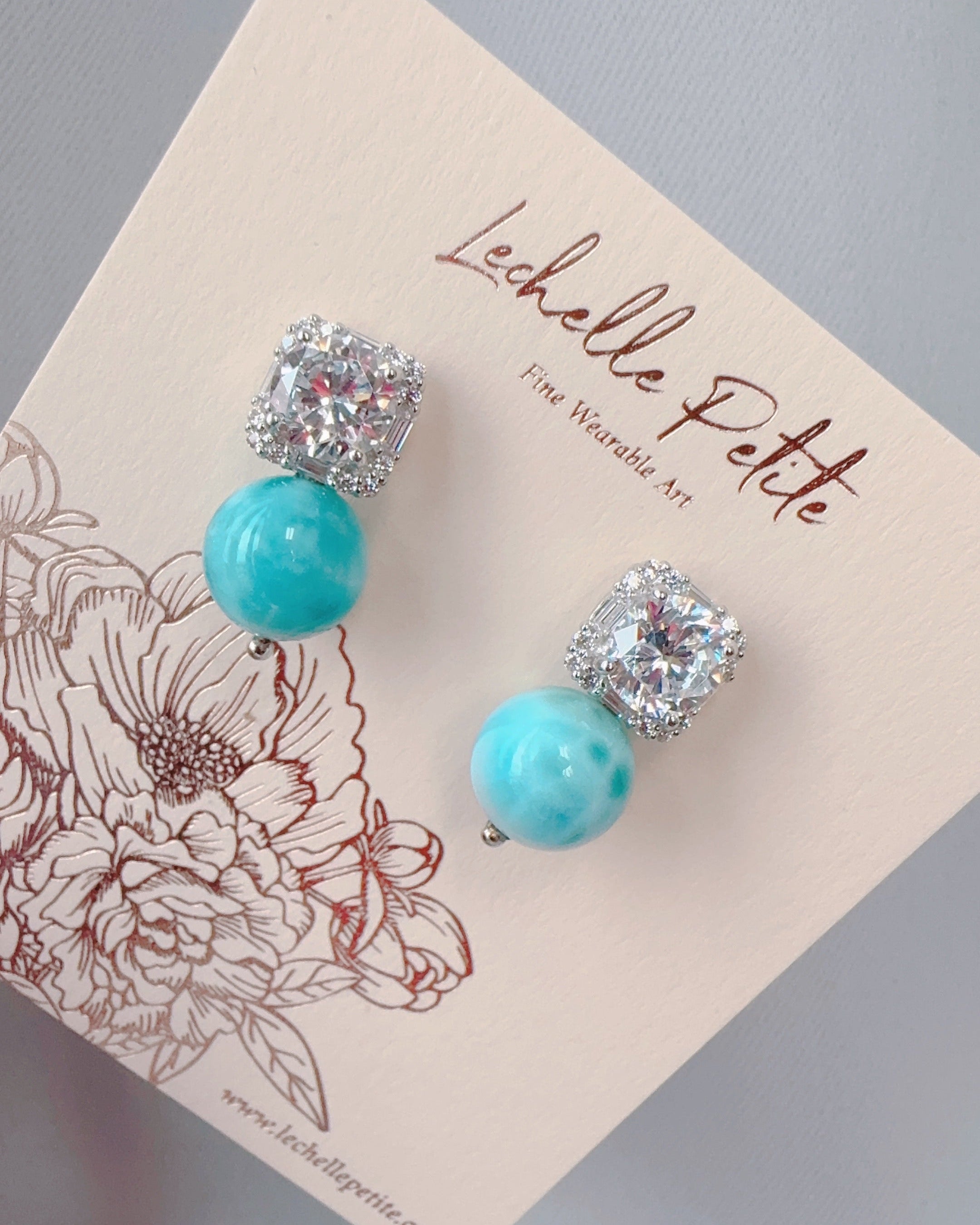 オーシャンスターライトイヤリング(小)