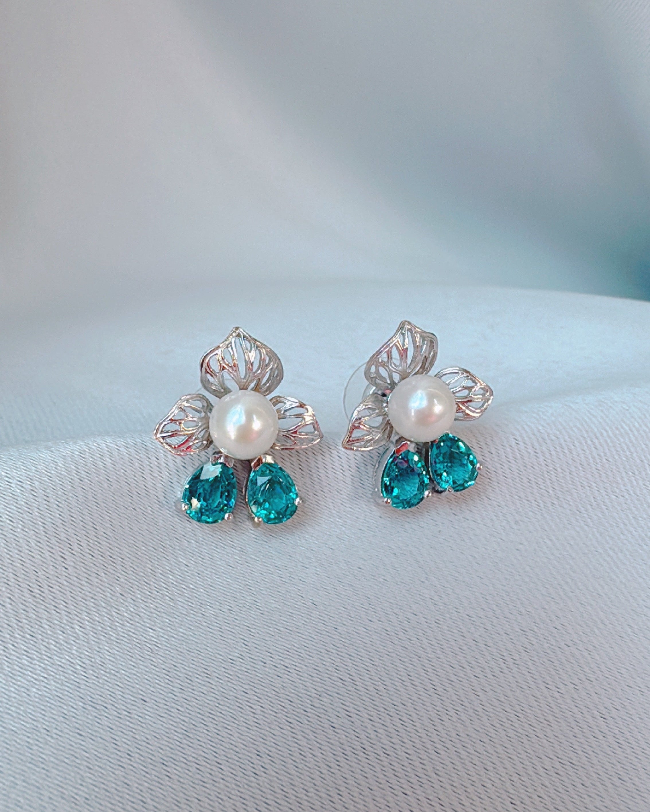 ルシェル プチ x フロー ~ ティールオーキッド