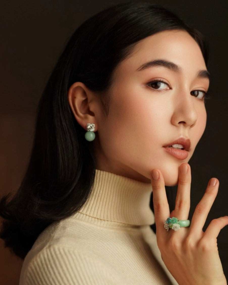 アップルグリーンジェダイト(中)