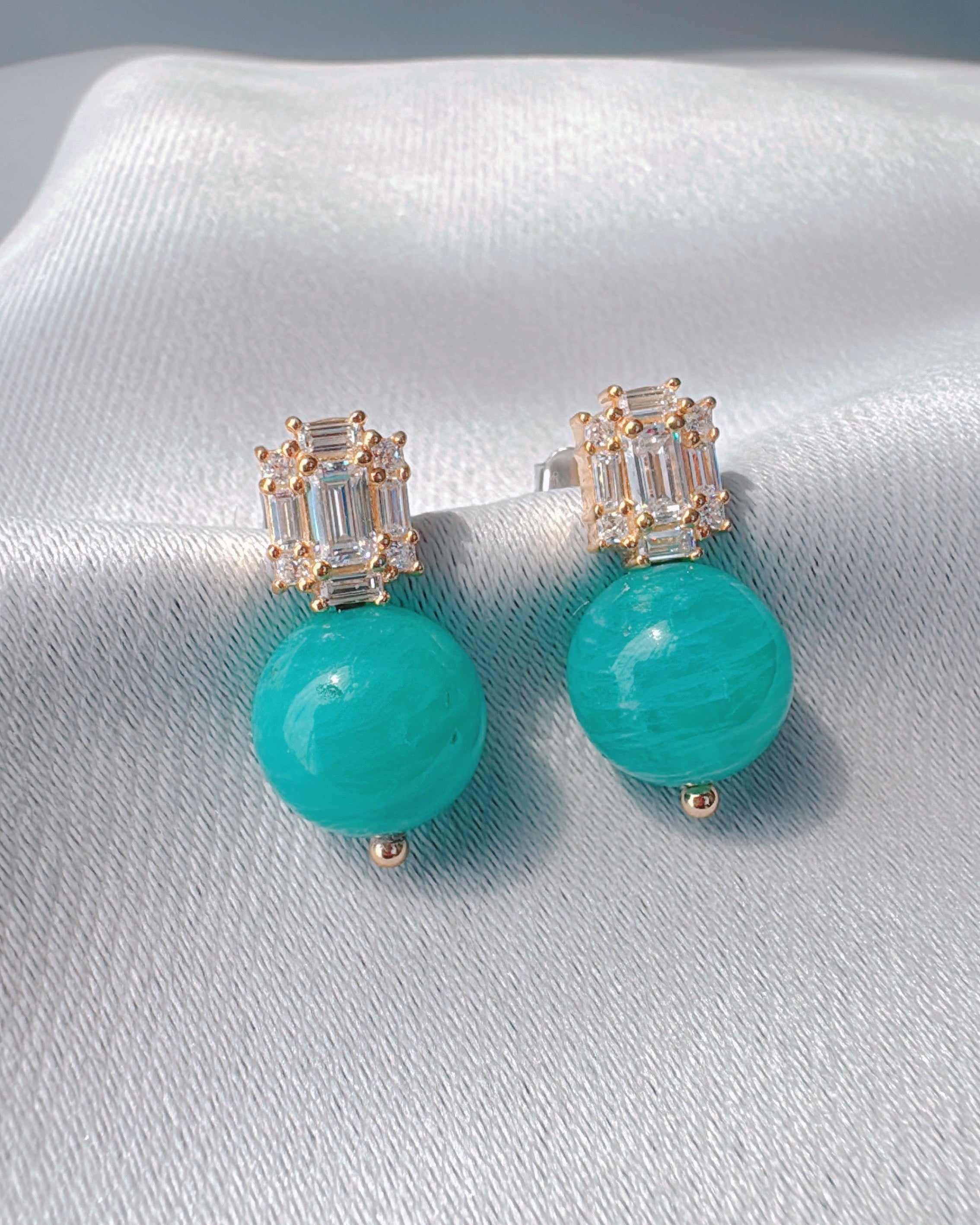 シンプルなプチアマゾナイト