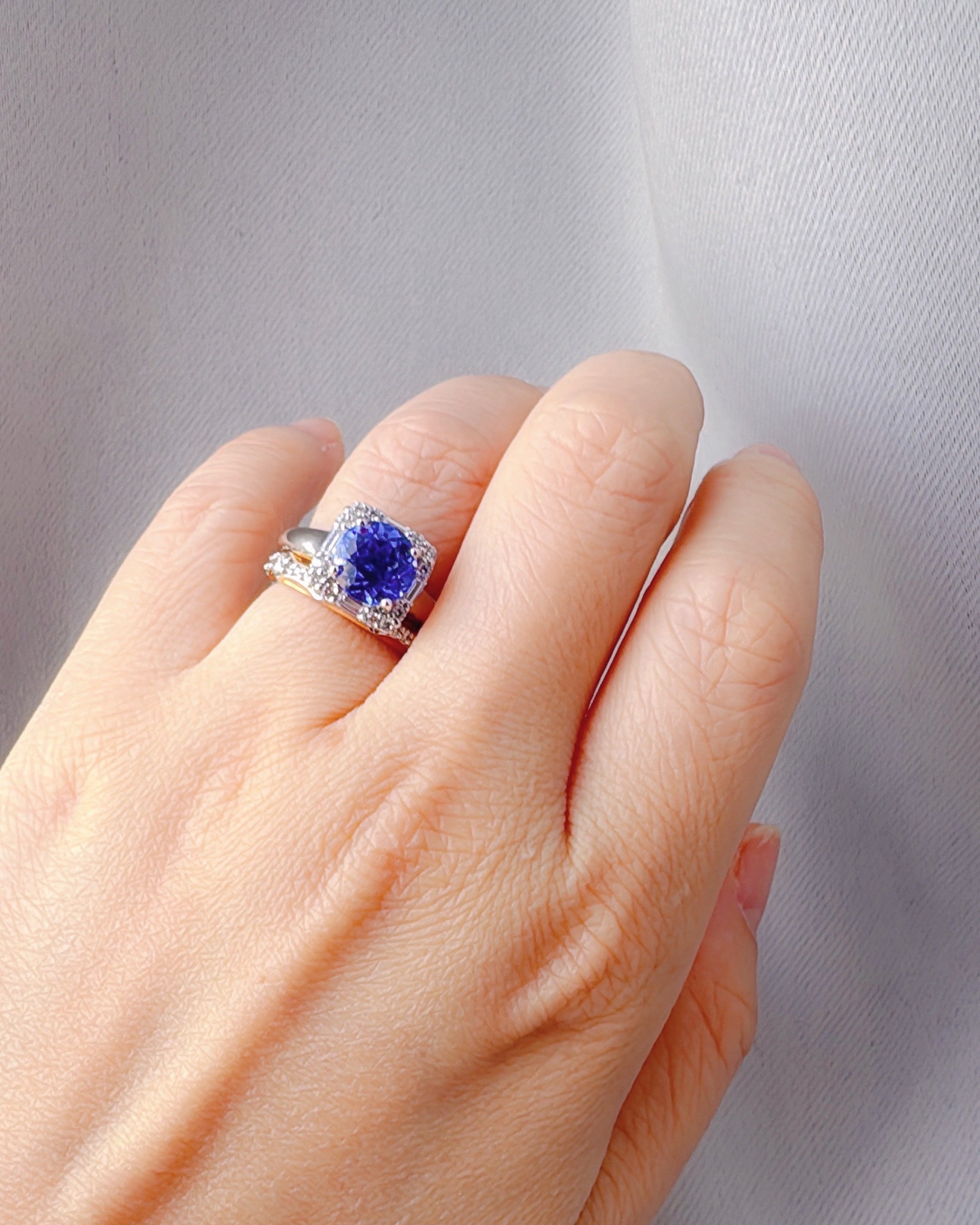 タンザナイト プロジェクト V リング