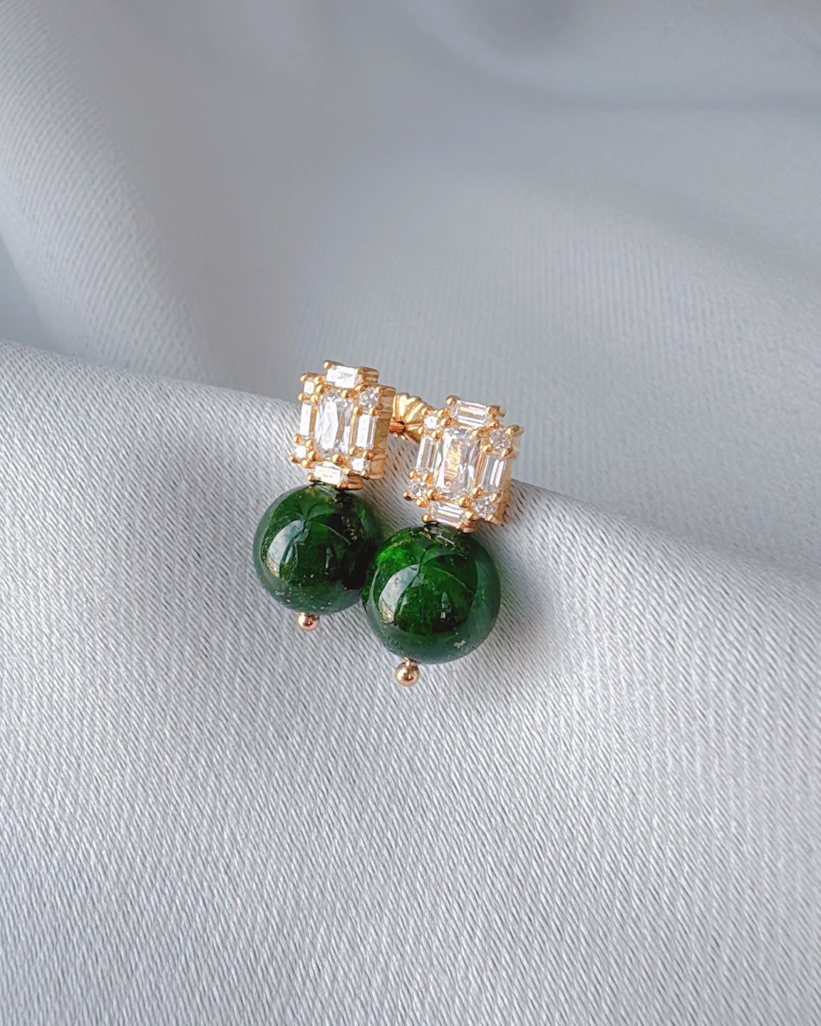 エメラルディンダイオプサイド