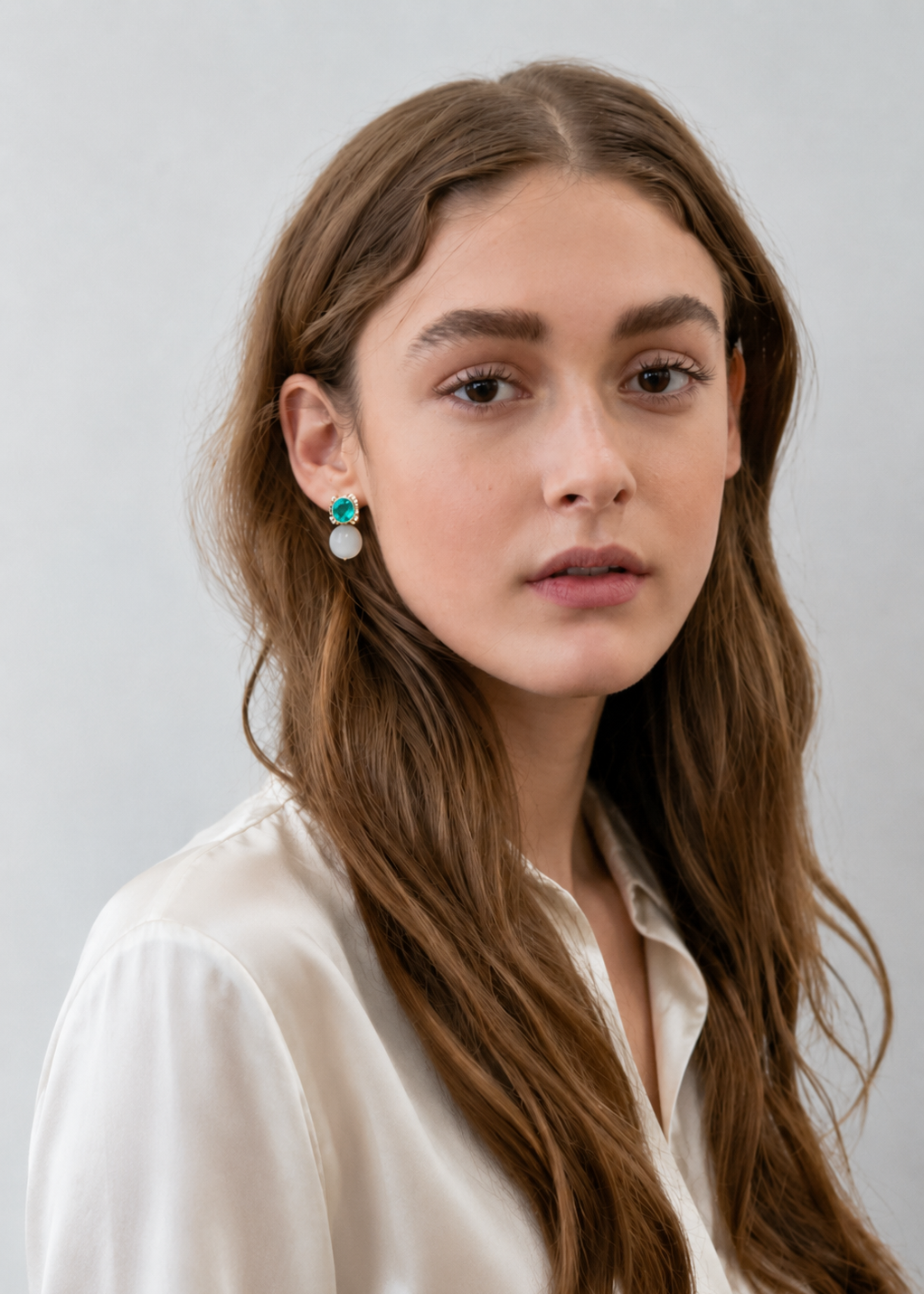 Élégance Assurée en Jadeite Lilas
