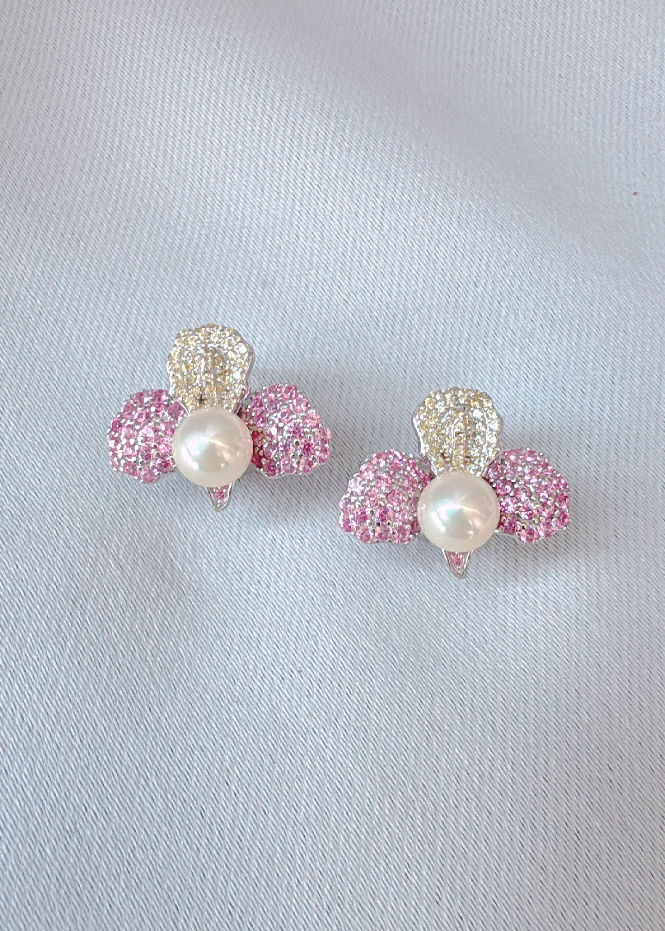 Pétale D'or Sakura Rosa (akoya de oro claro de lujo)