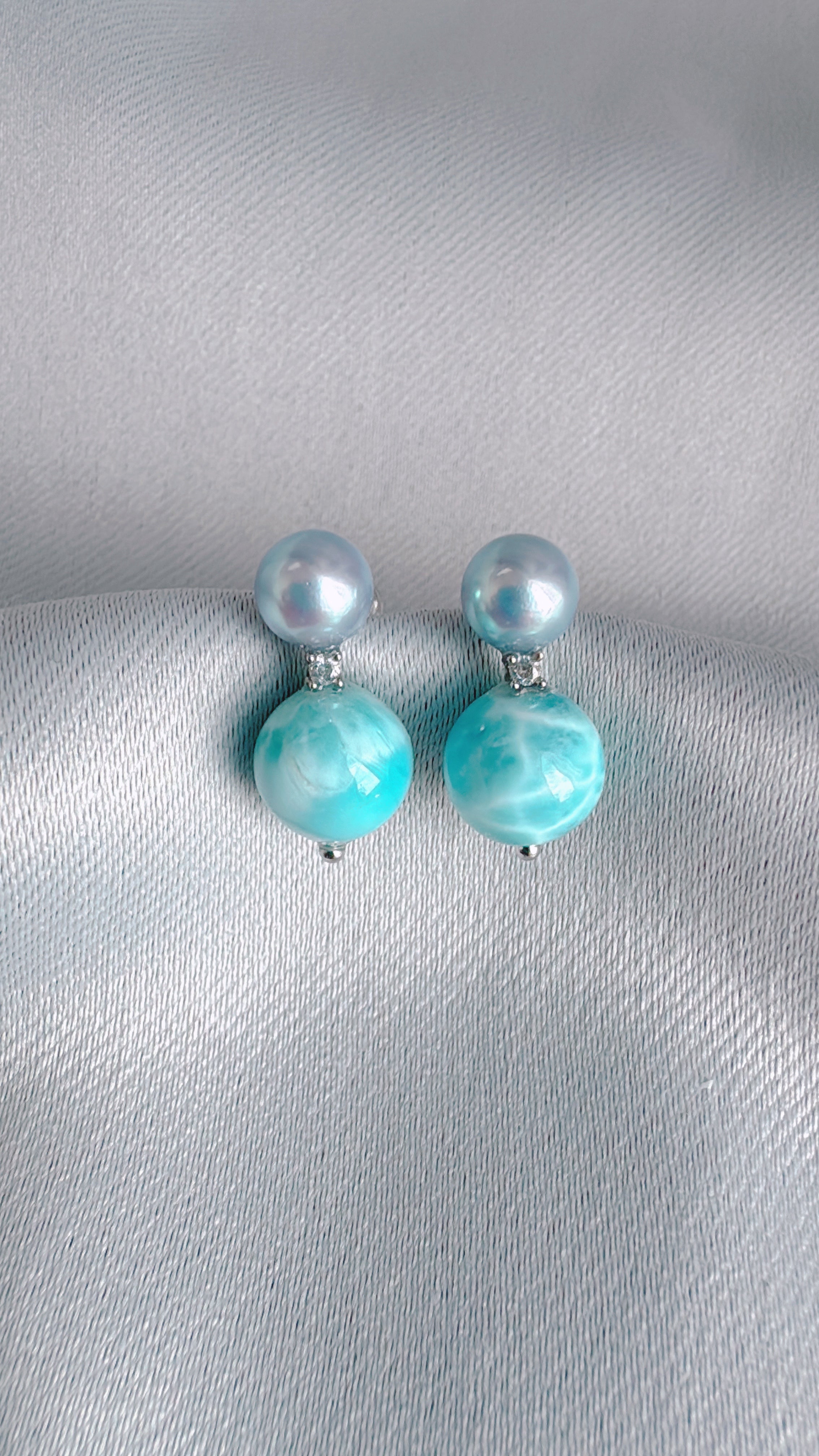 Akoya Larimar Elegance
