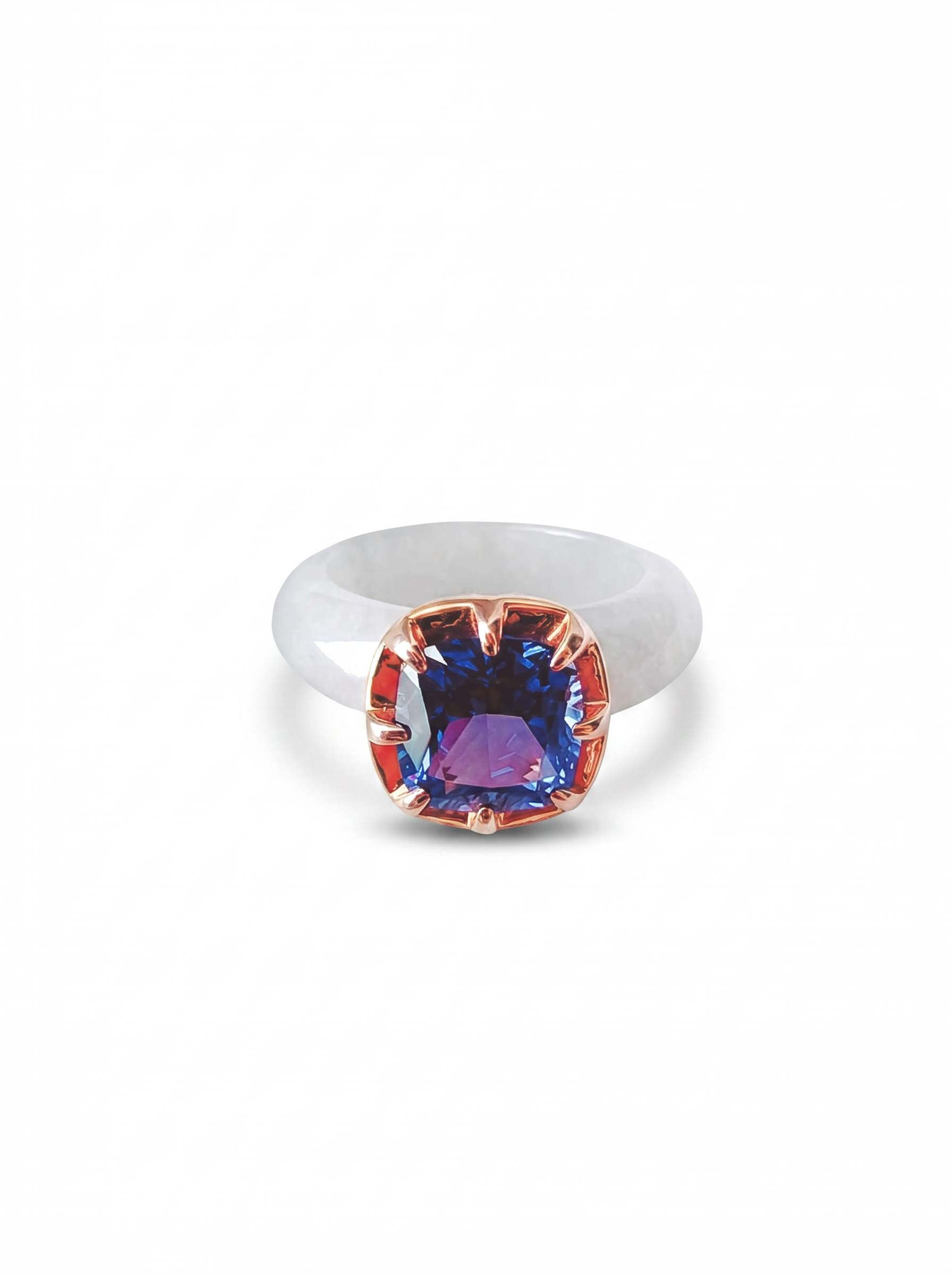Indigo Radiance Ring
