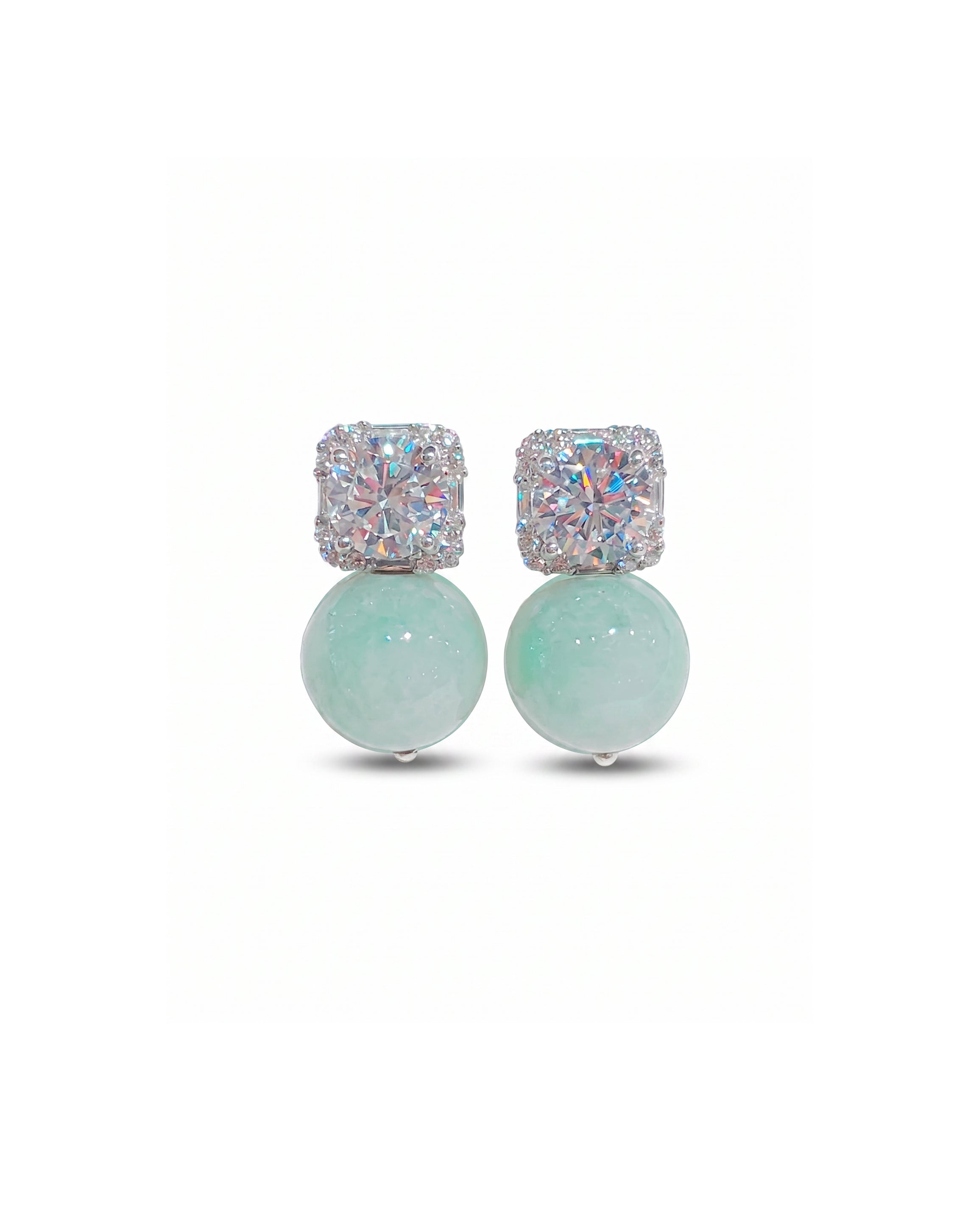 Poised Elegance in ICY Jadeite
