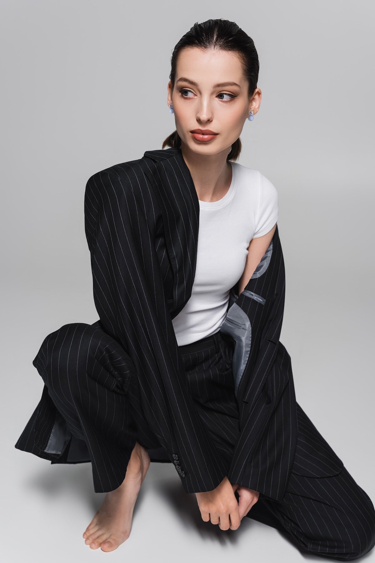 Blue Lace Drops (blue lace agate)