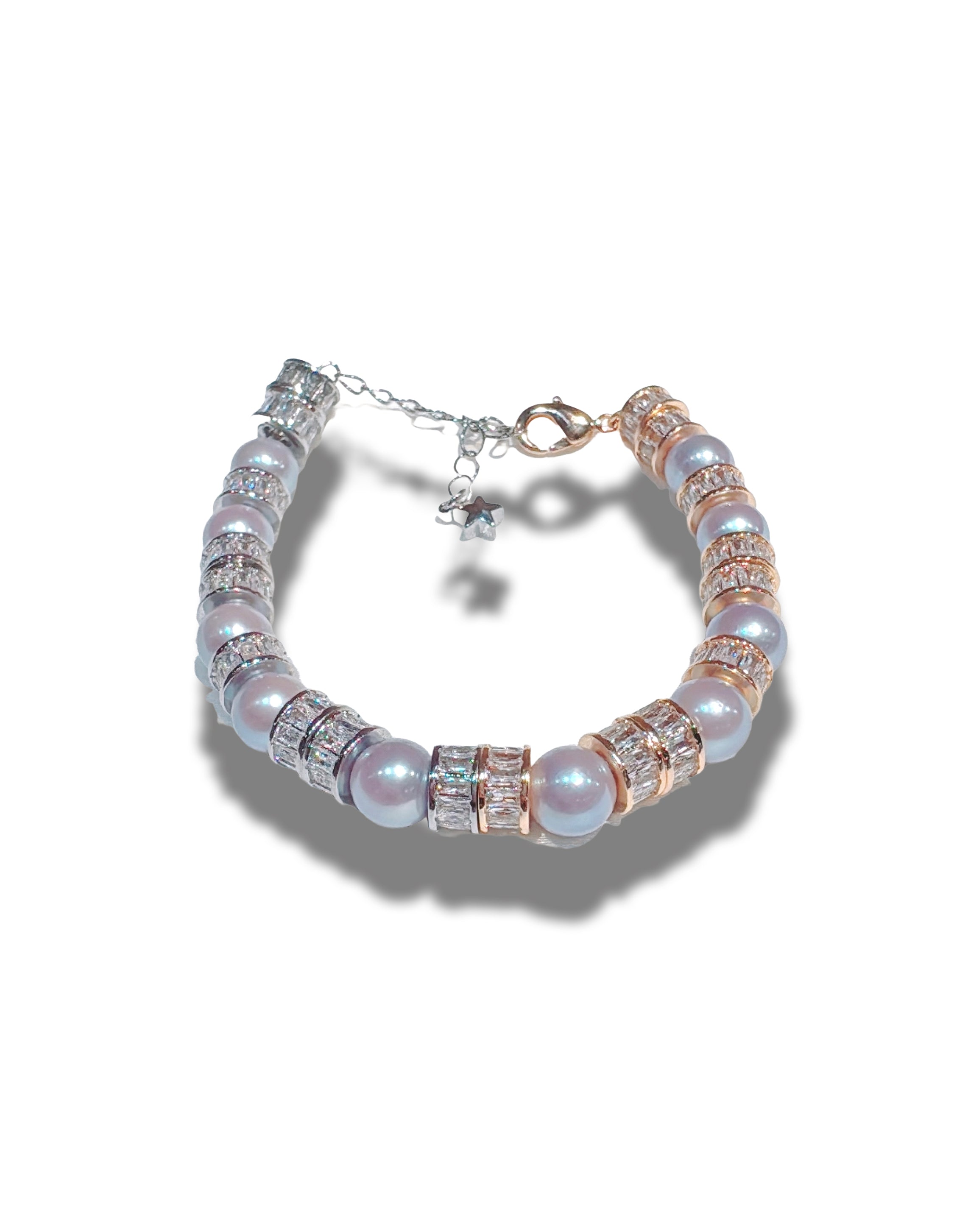 Blue Akoya Tennis Bracelet (8-8.5mm Luxe Blue Akoyas)