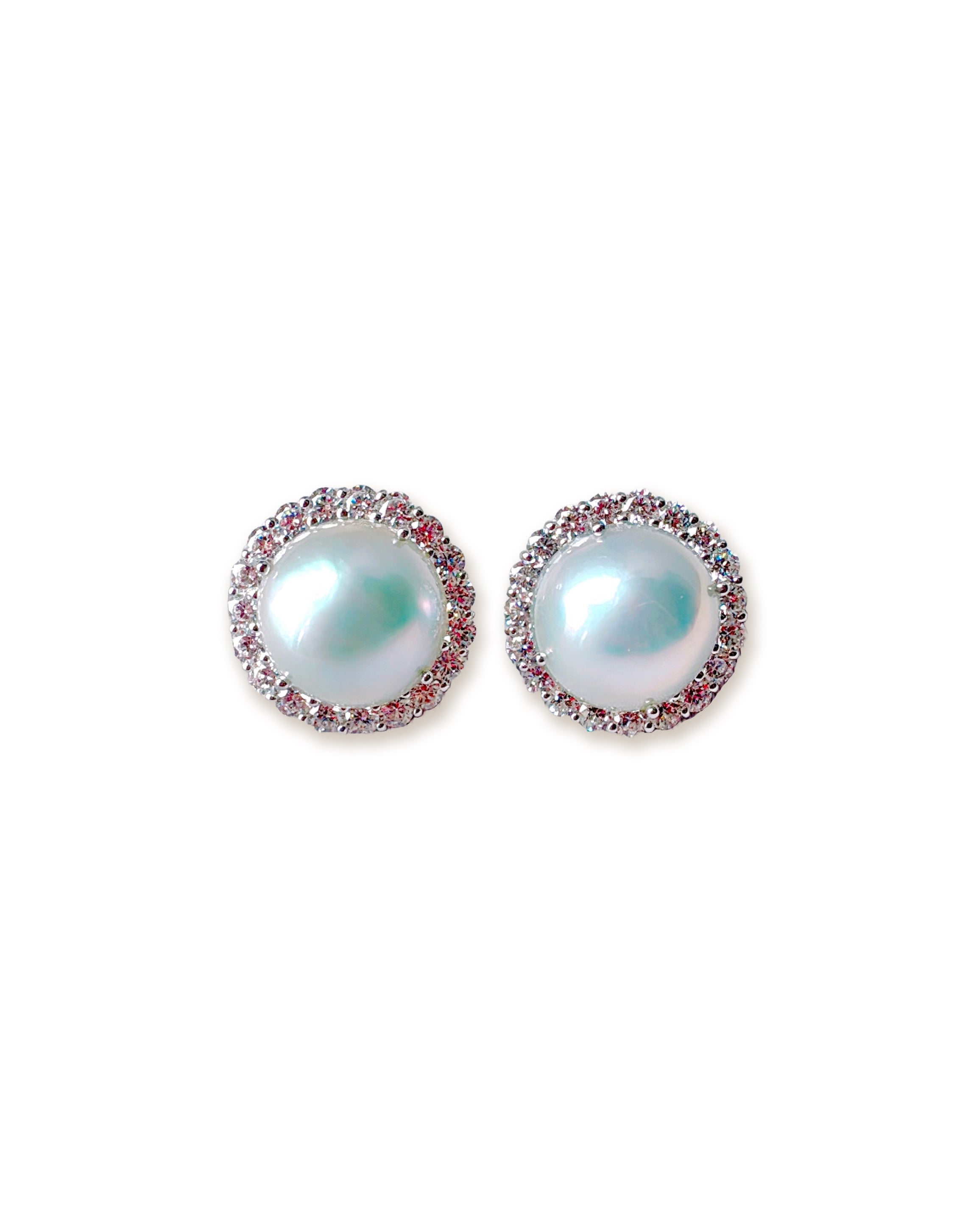 Light of the Glacier (Mabe Pearls): Made-to-order: 4-5 weeks