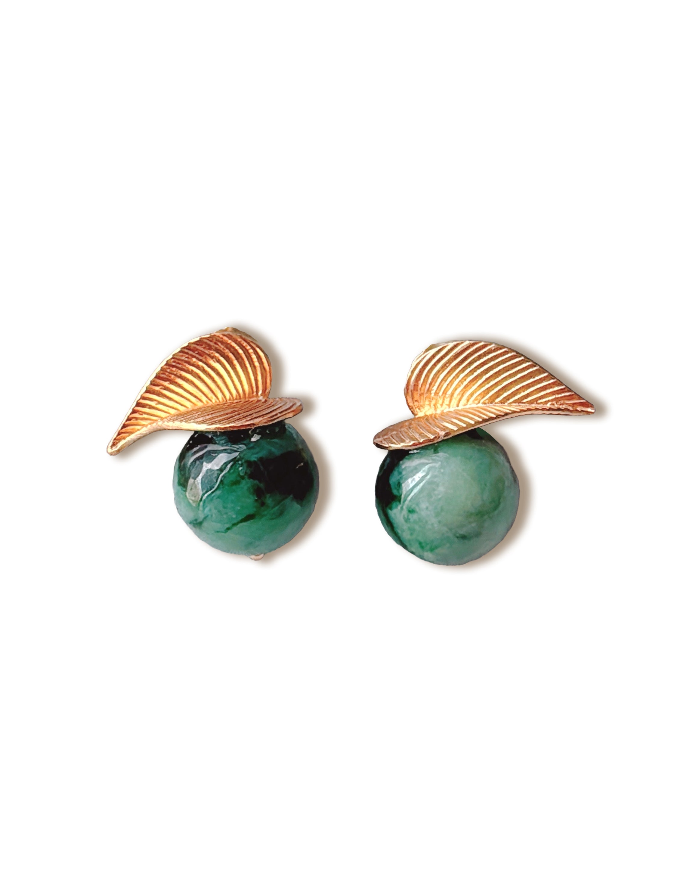 Jadeite Leaves (last pair)