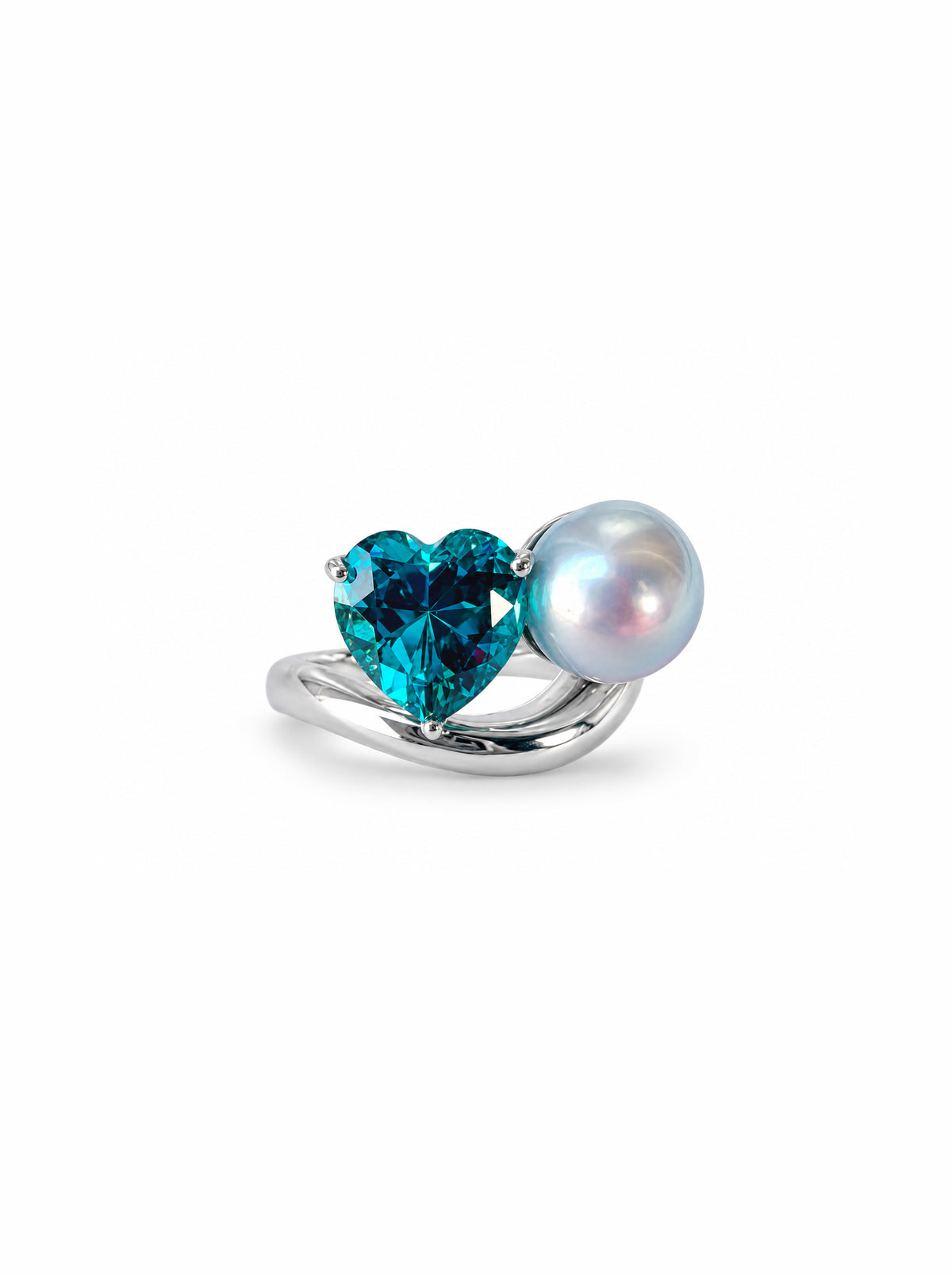 Love is Blue Ring (custom gold)