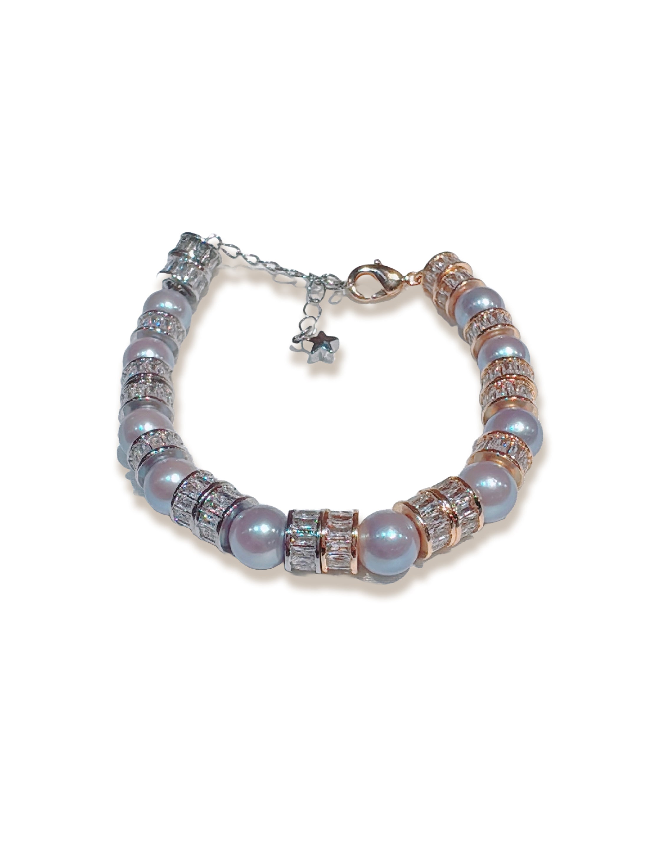 Blue Akoya Tennis Bracelet (8-8.5mm Luxe Blue Akoyas)