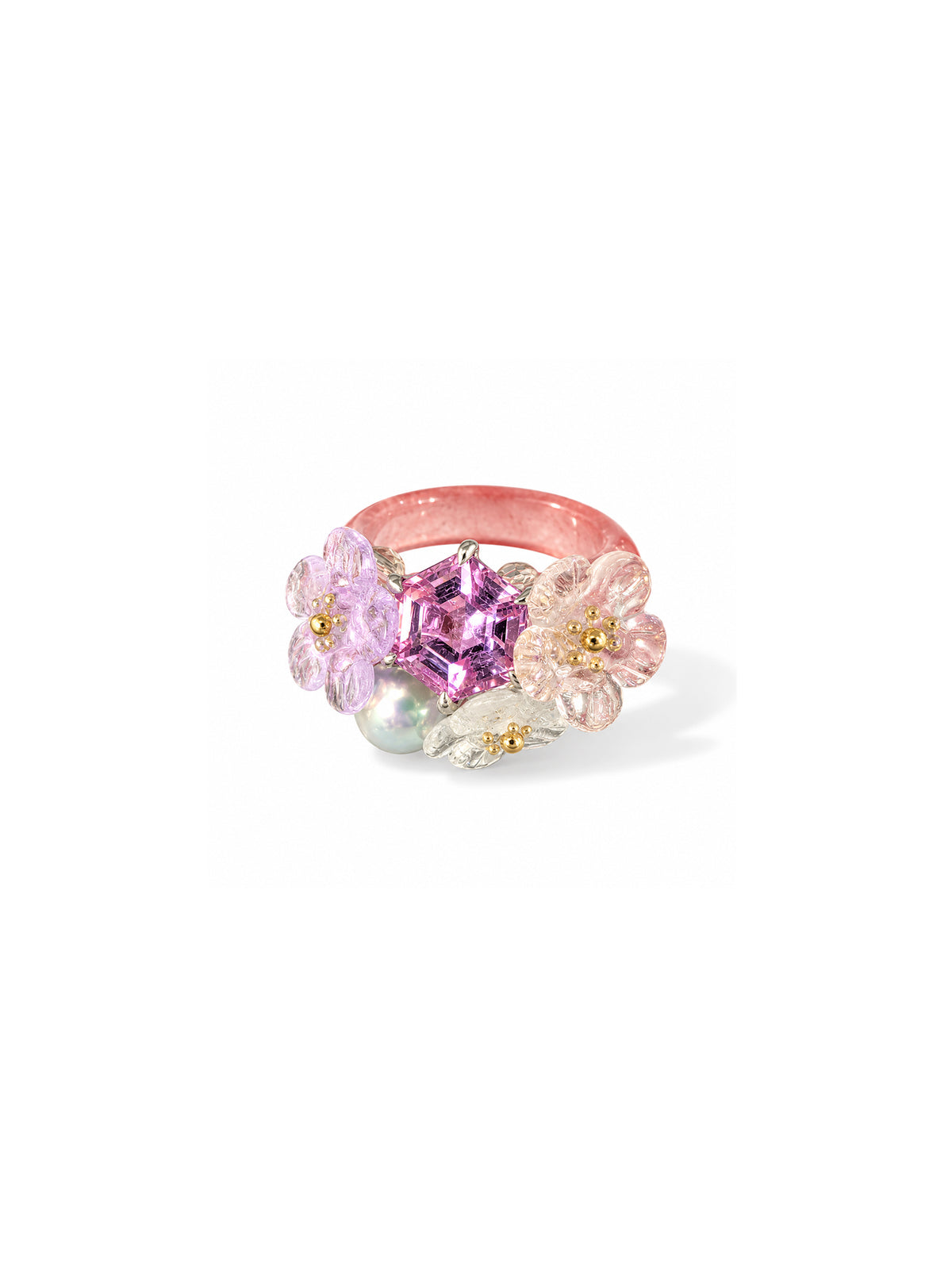 Strawberry Jardin Ring