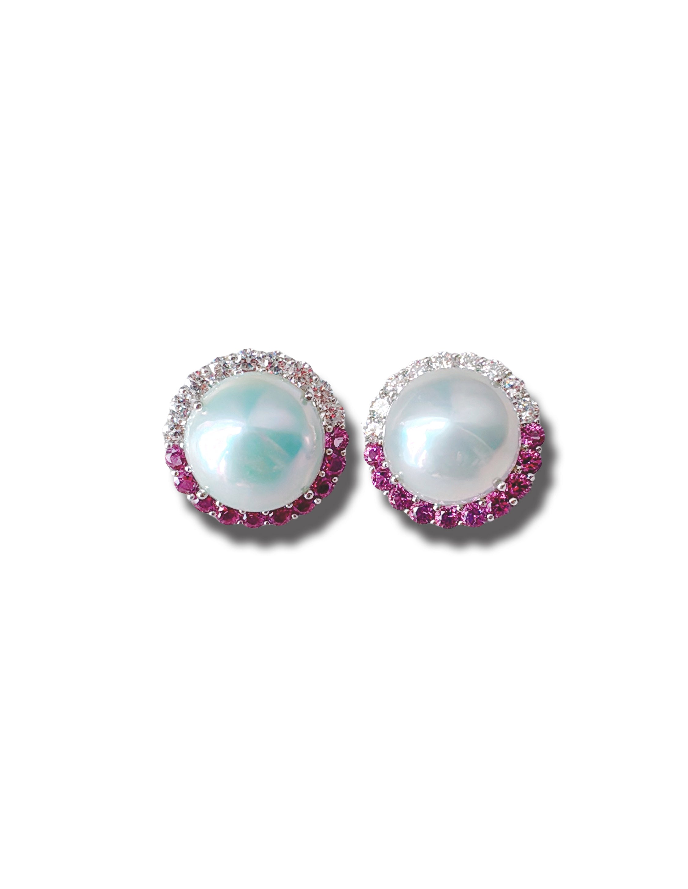 Rose Sunset Glacier (Mabe Pearls)