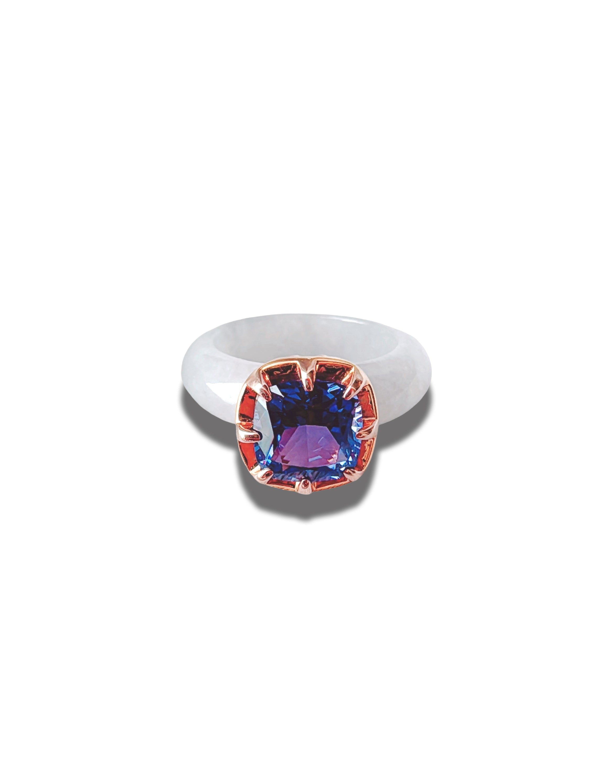 Indigo Radiance Ring
