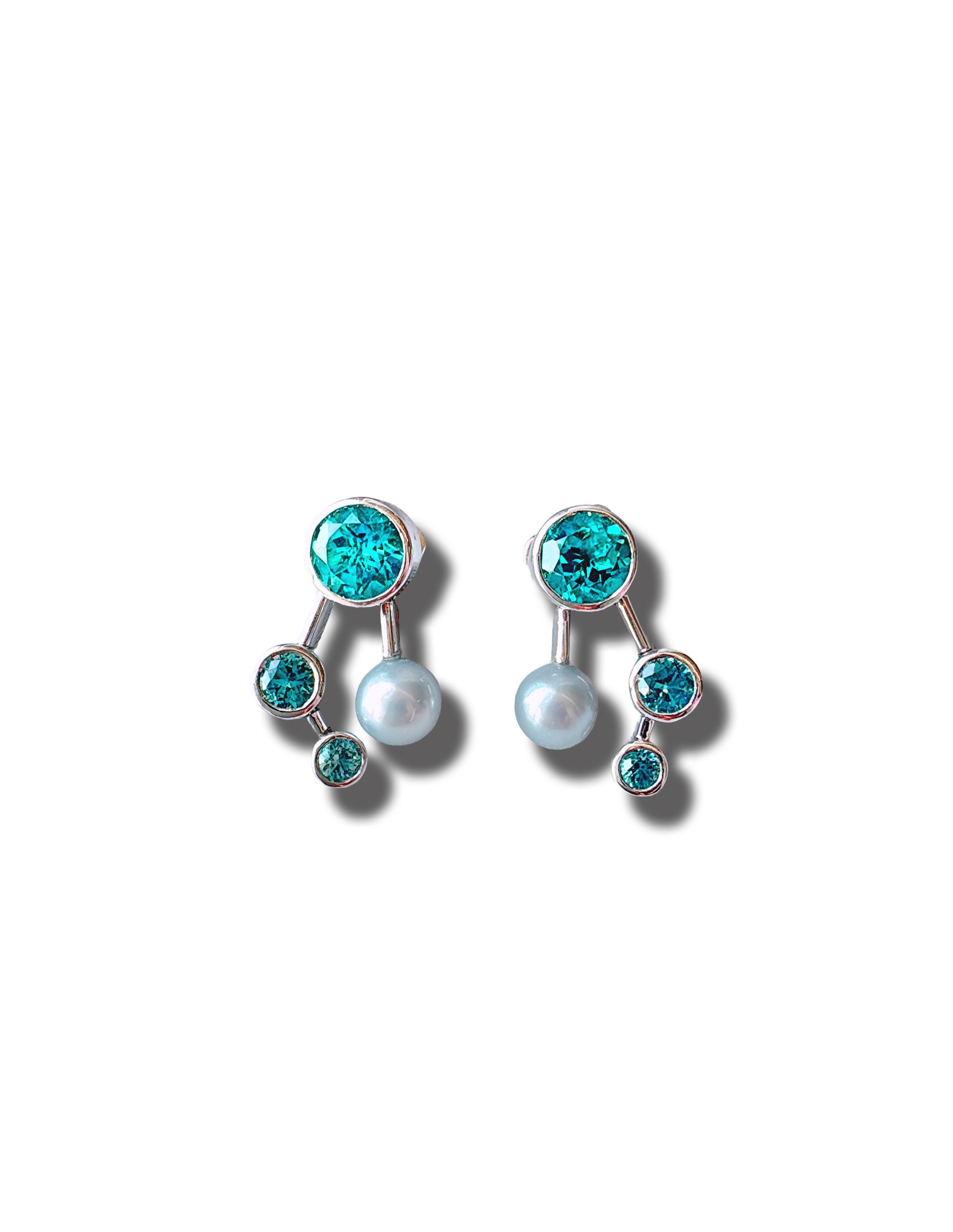 Luxe Blue Constellation (6mm akoya)