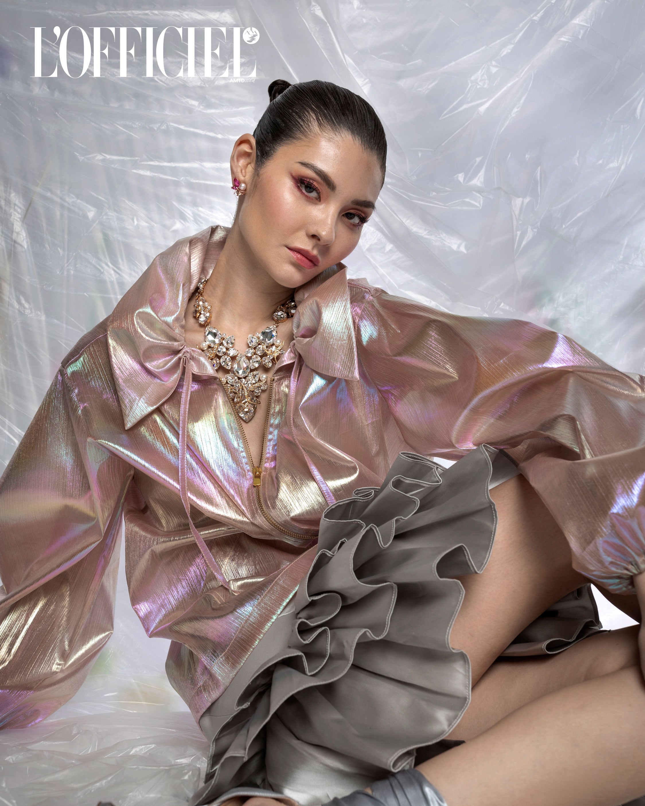 Flow X Lechelle: フローラルダンス (ホワイトゴールド)