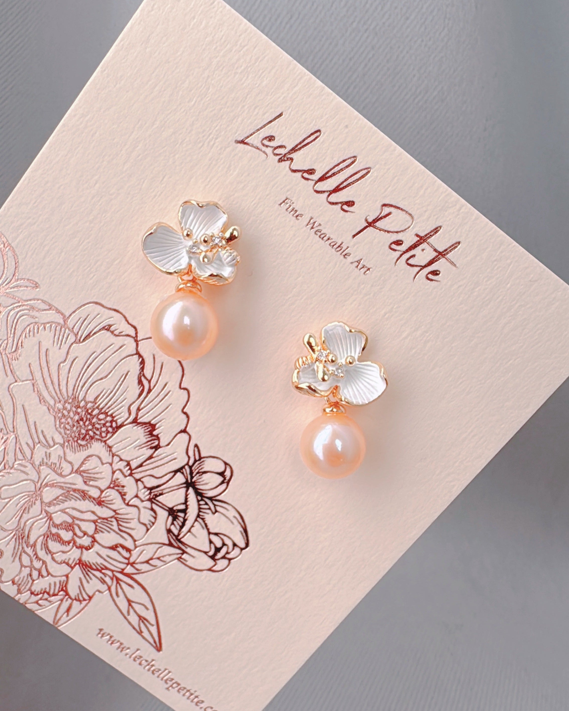 ピンクピーチの輝き