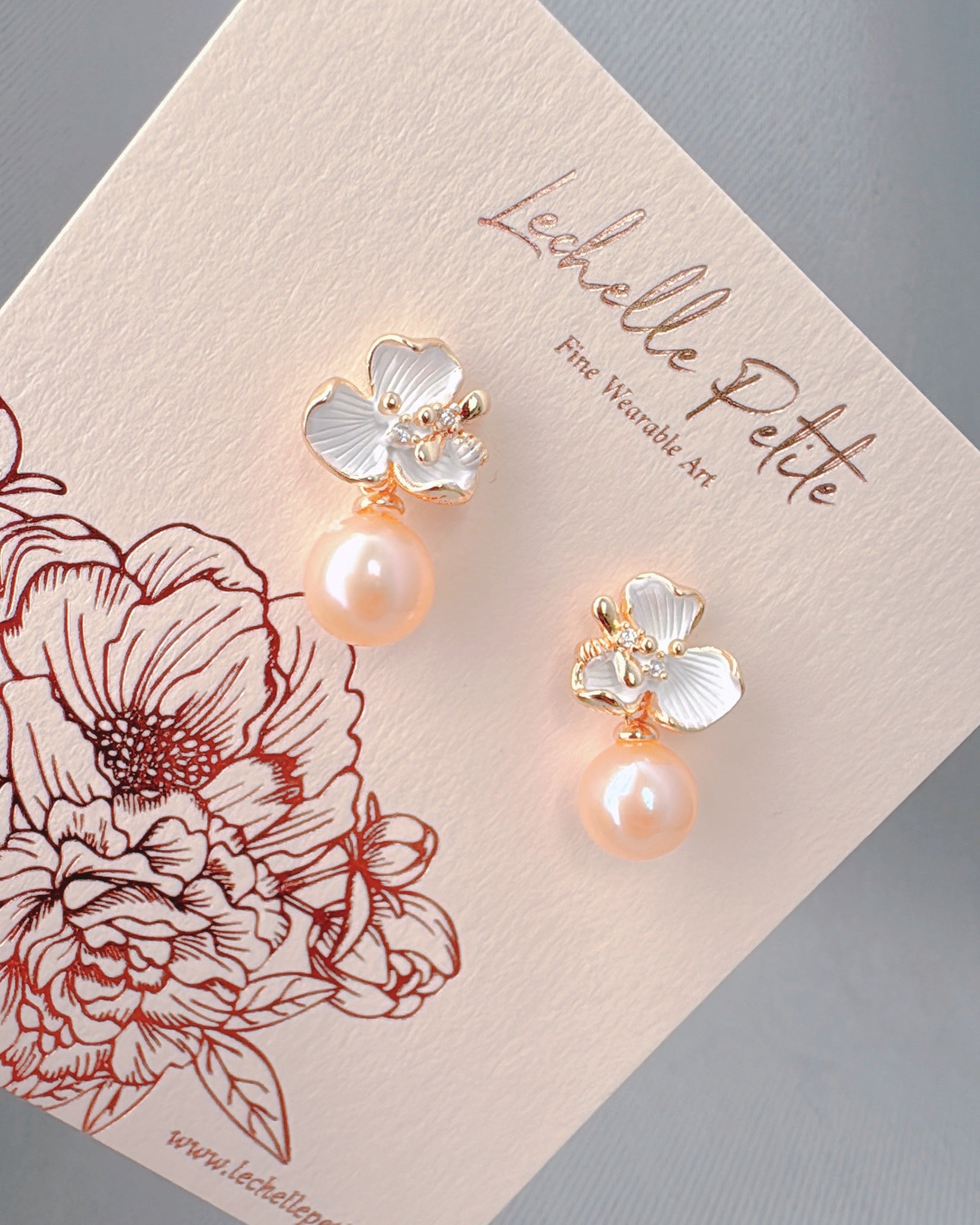 ピンクピーチの輝き