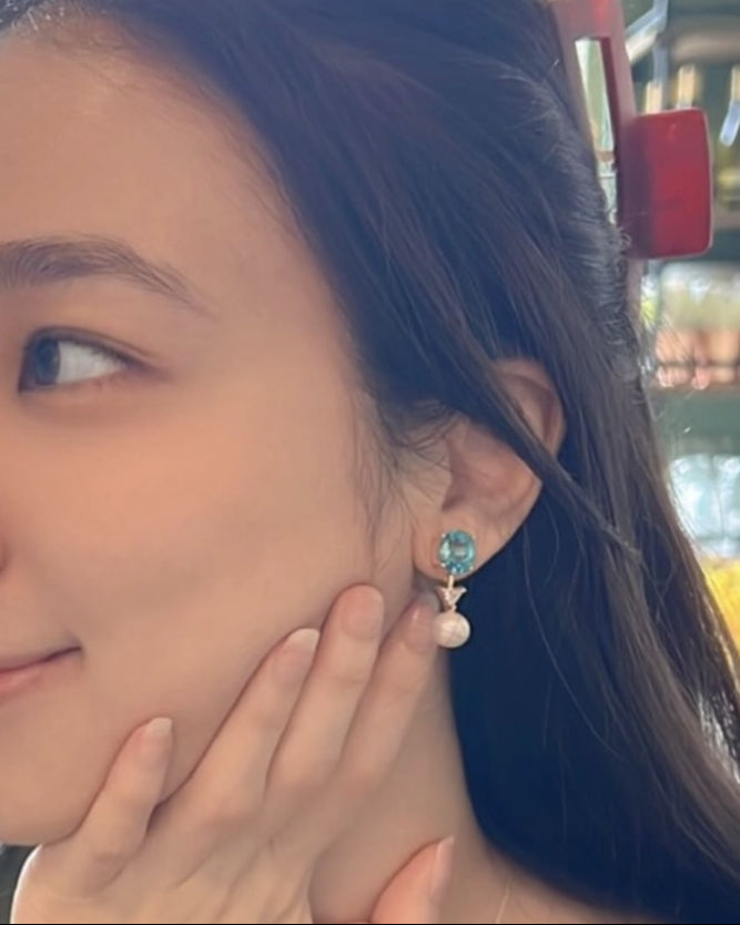 桃の中にエレガントな矢