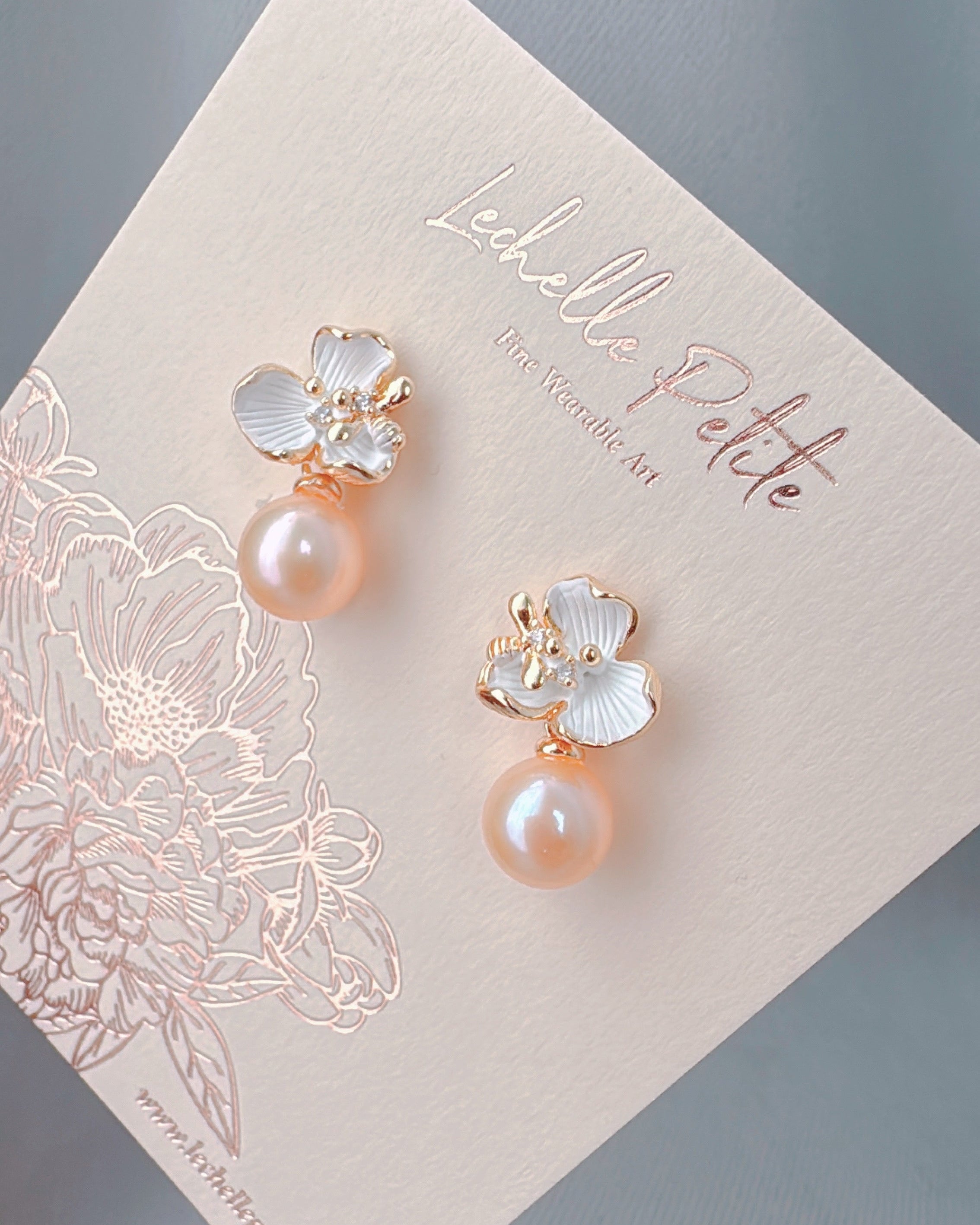 ピンクピーチの輝き