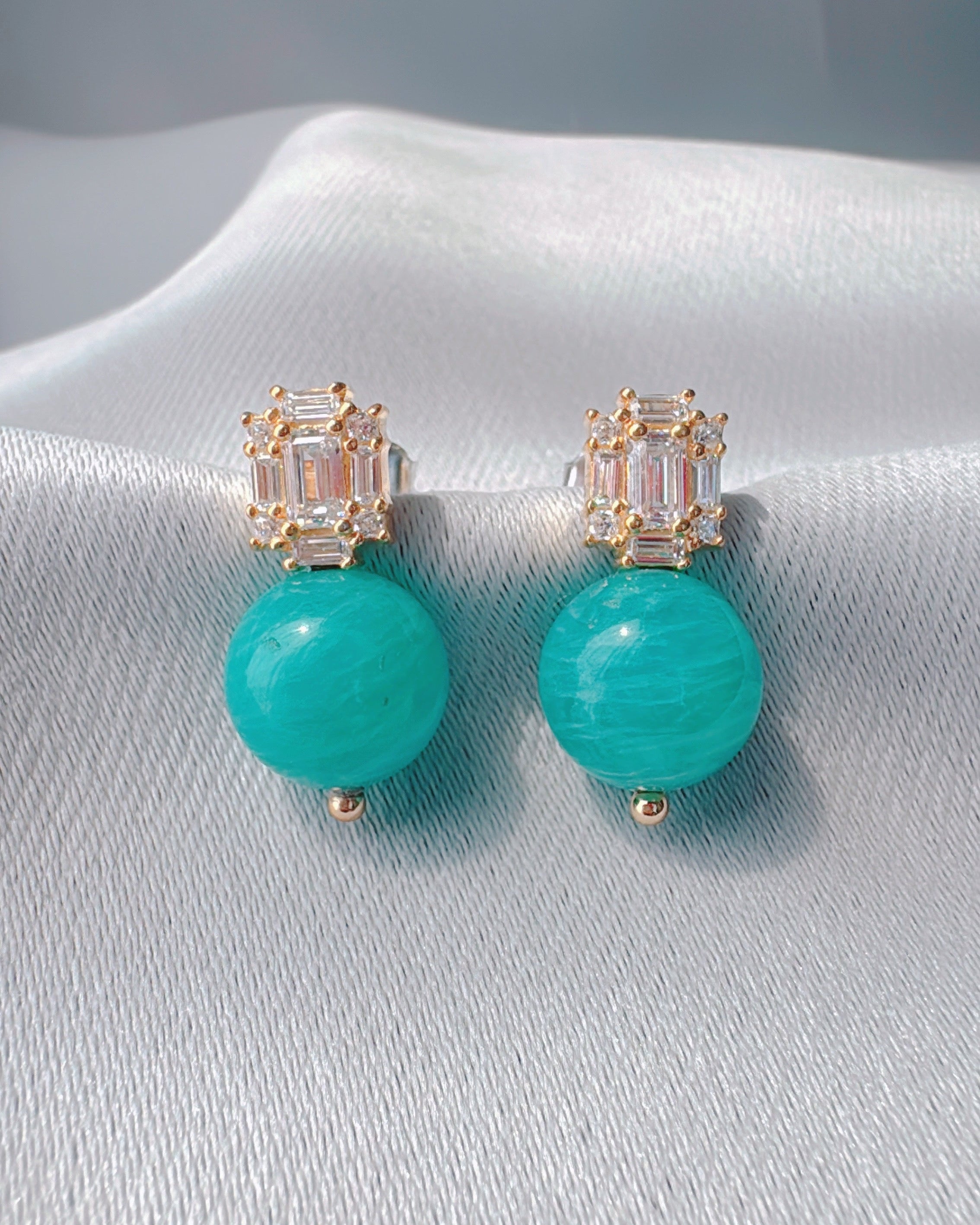 シンプルなプチアマゾナイト