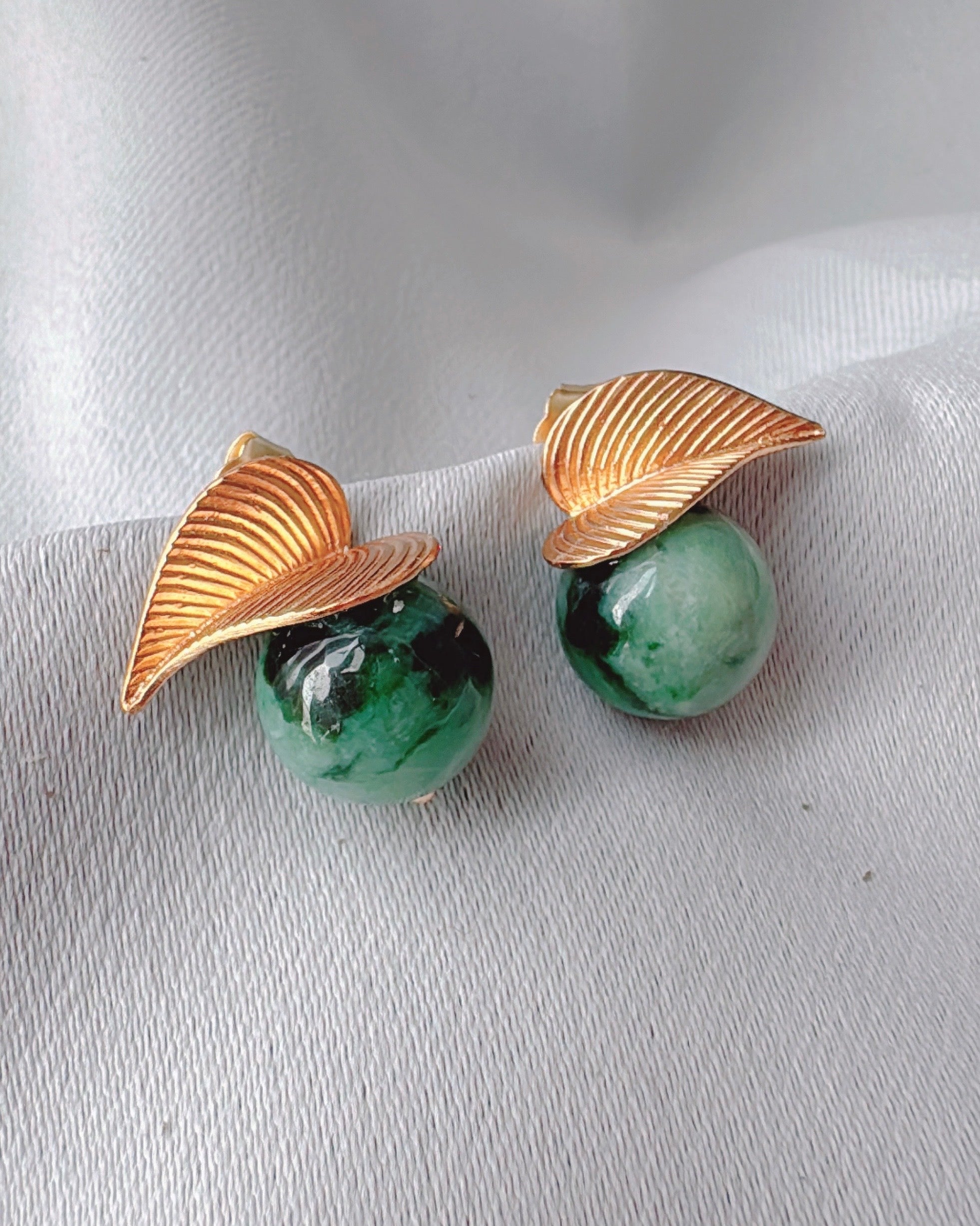 Jadeite Leaves (last pair)