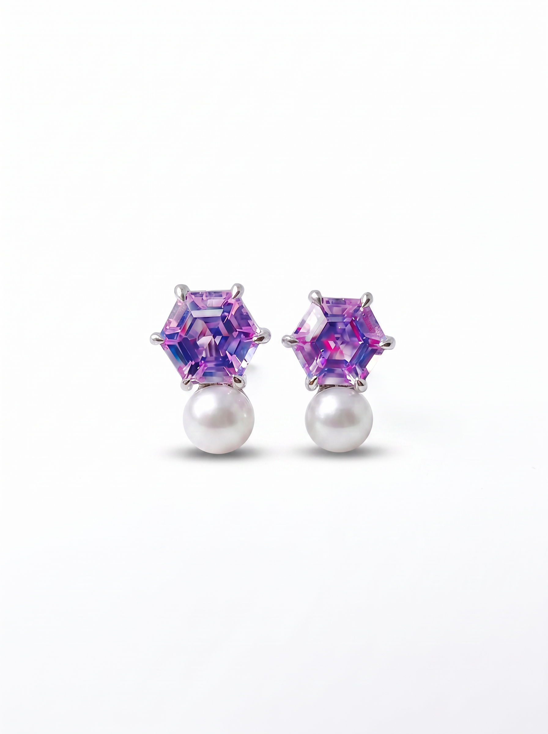 Petite Lumière Lila (perlas de agua dulce)