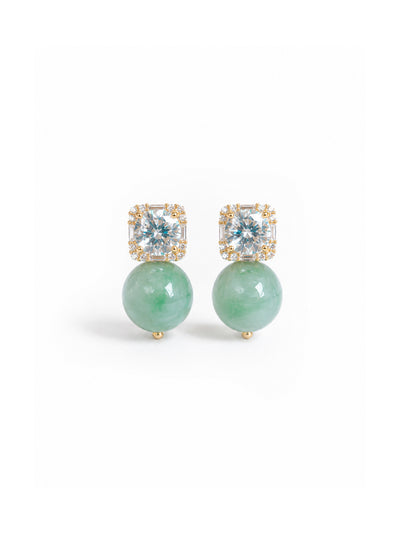 Apple Green Jadeites (gold)