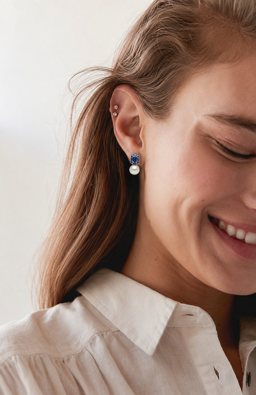 Blue Sapphire Deco Diamantes