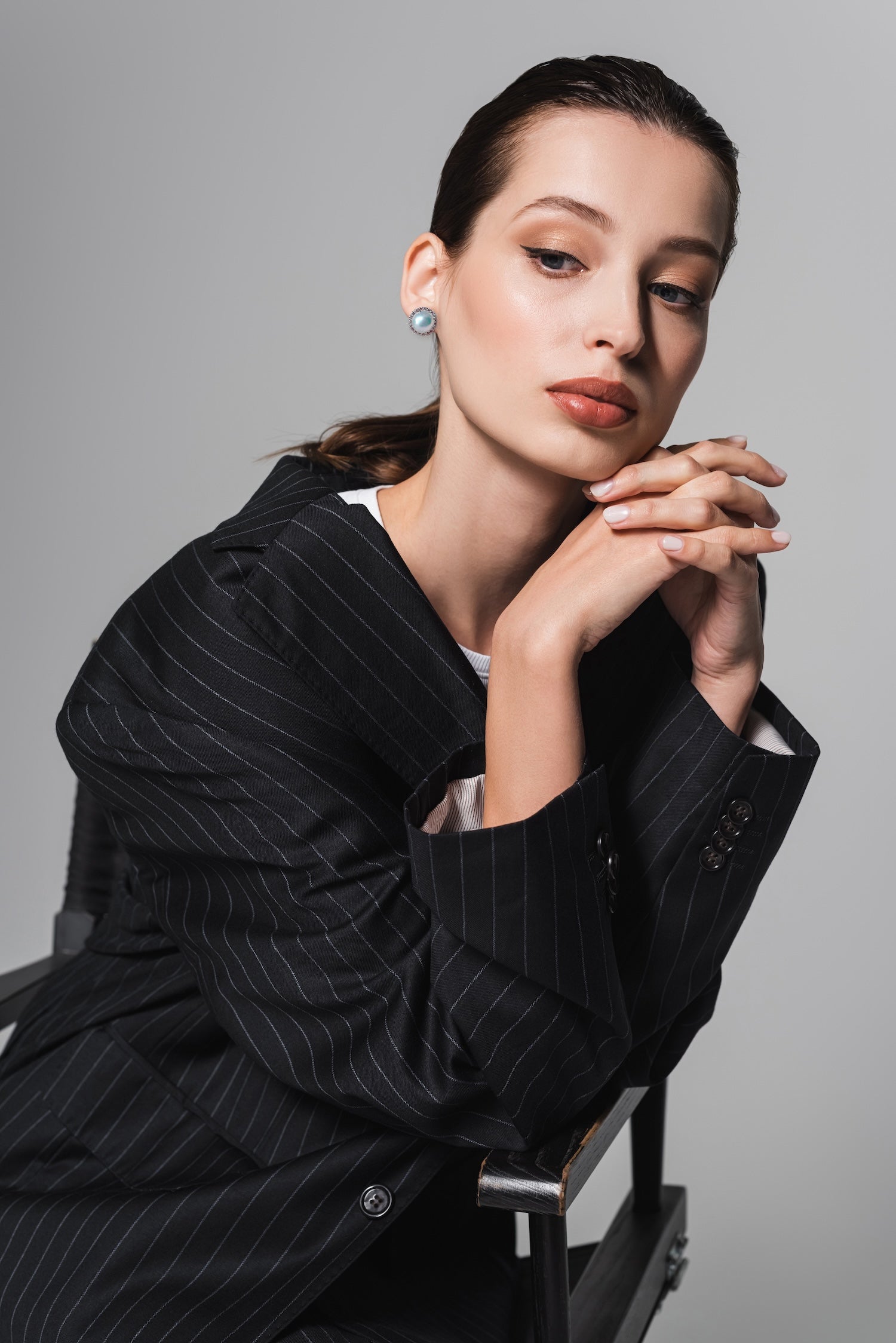 Light of the Glacier (Mabe Pearls): Made-to-order: 4-5 weeks