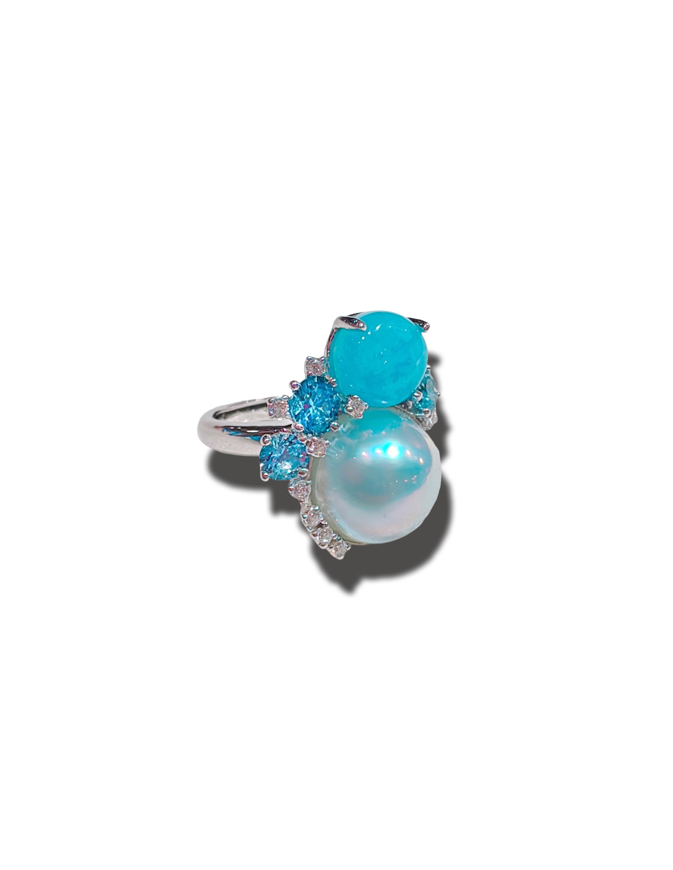 Tidal Wave Ring [Solid adjustable: Made-to-order: 3-4 weeks]