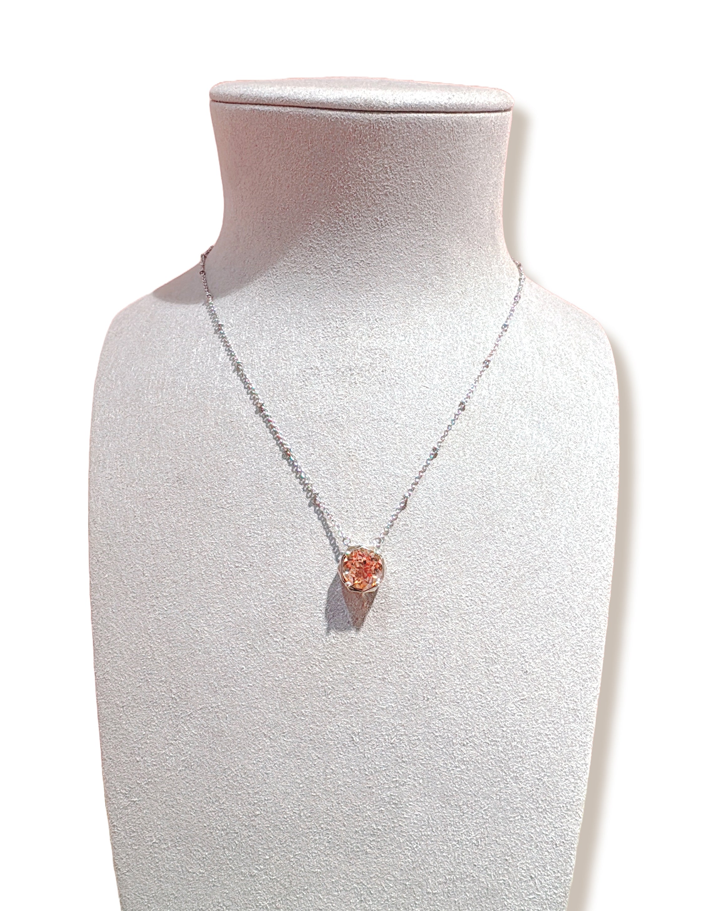 The Sunlit Blush pendant