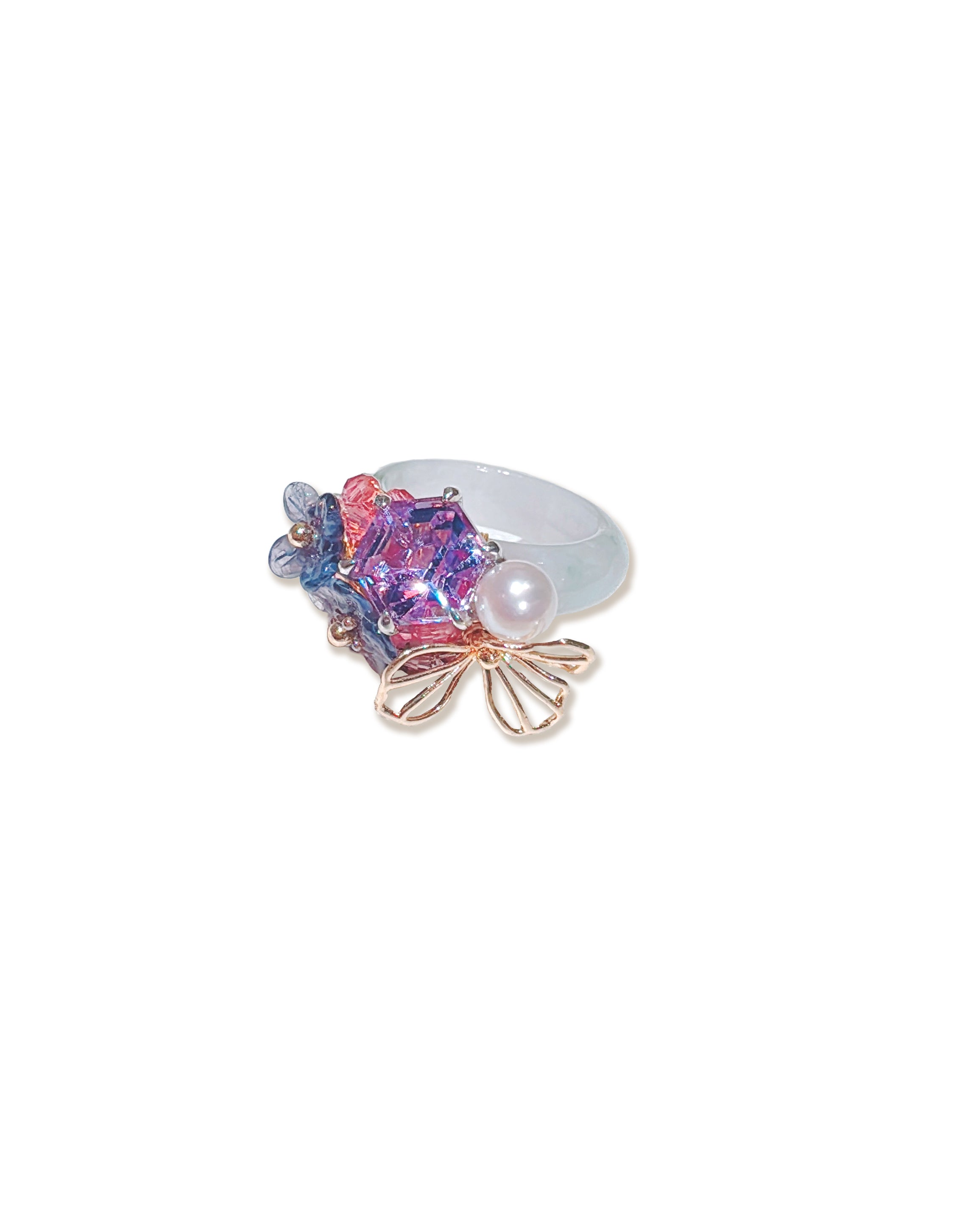 Lilac Prism Ring