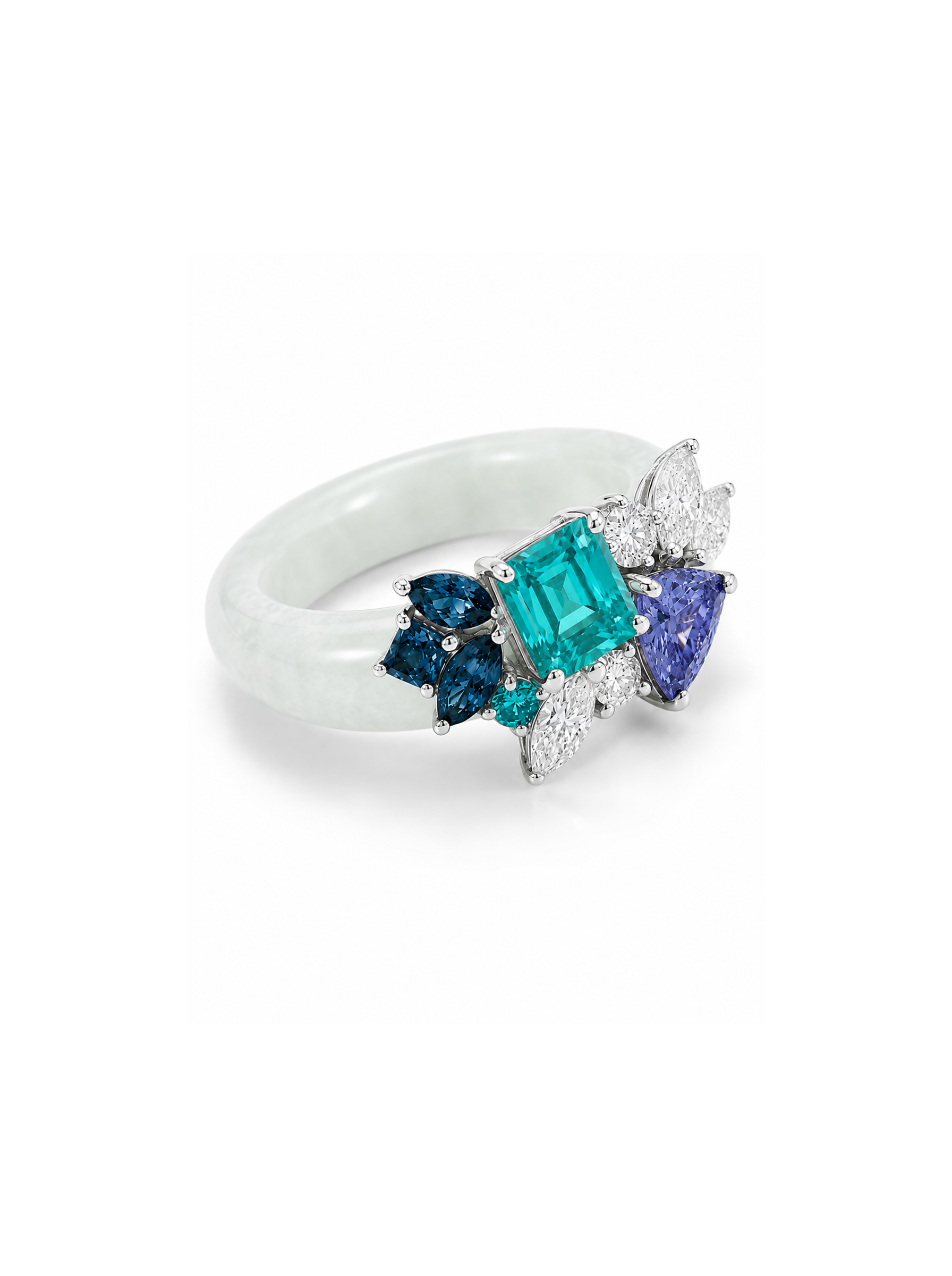 Spellbound Jadeite ring (Made-to-your-size)